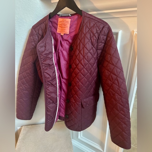 J. Crew Signature Puffer Primaloft Coat Jacket Lightly Worn - Picture 2 of 7